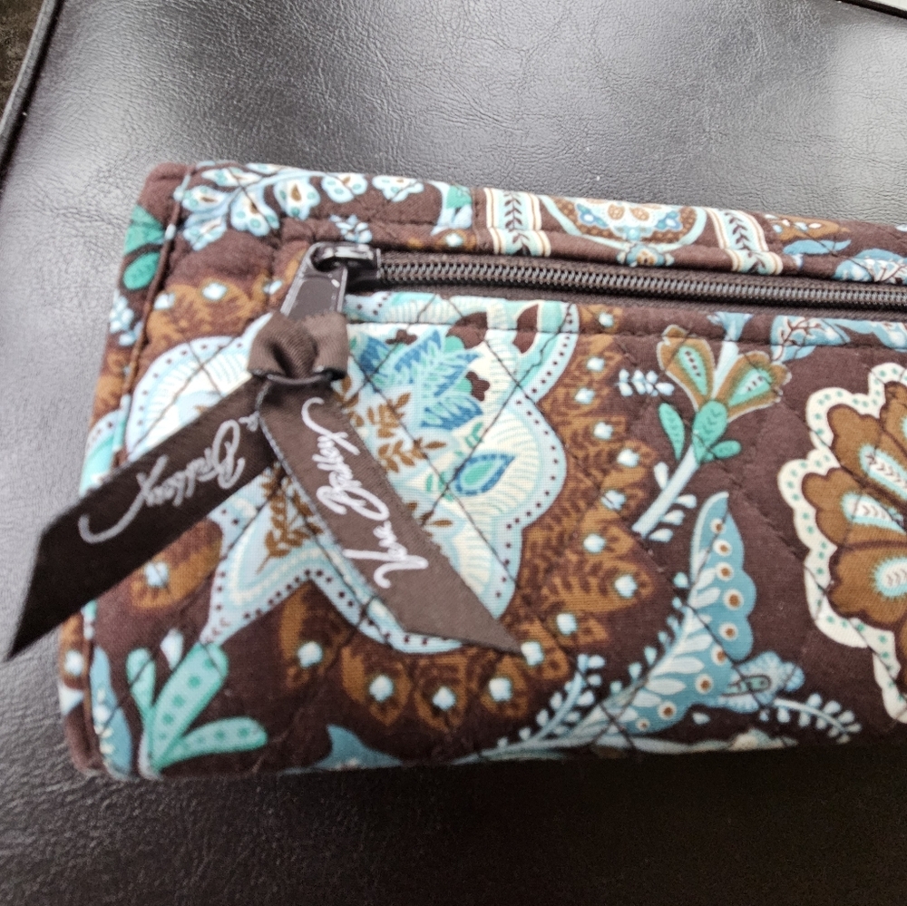 Vera Bradley Long Wallet - Java Blue - image 4